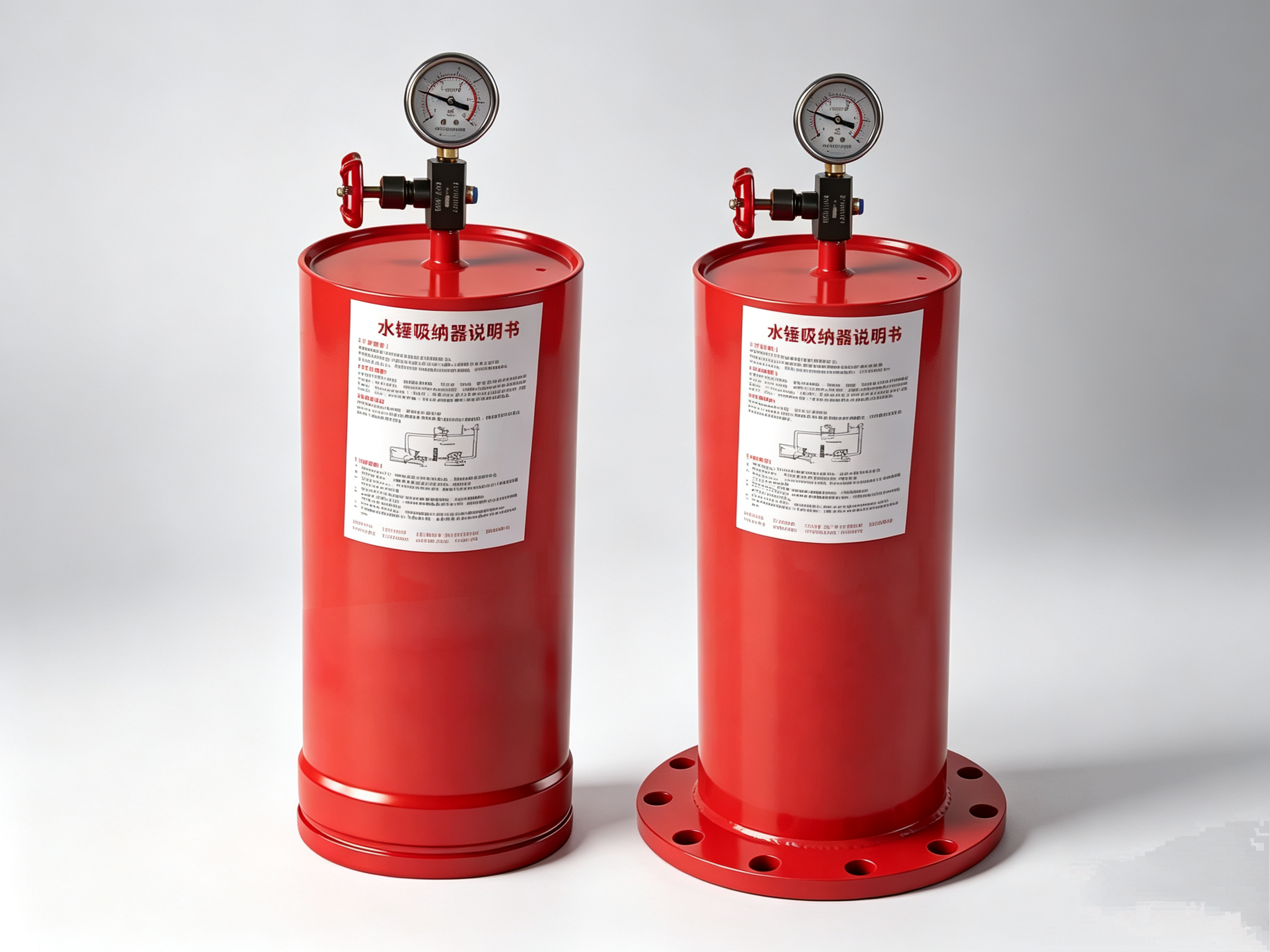 Grooved & Flanged Water Hammer Arrester, YQ9000‑X/9000X Carbon Steel Water Hammer Absorber