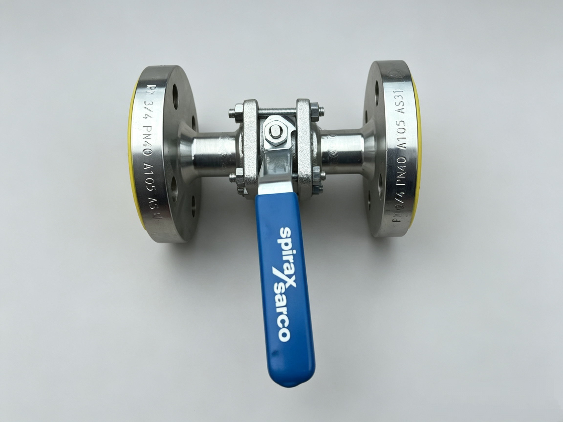 Spirax Sarco M10S2 stainless steel flange steam ball valve from Spirax Sarco, UK M10S2RB Manual 3-Piece Ball Valve, Spirax Sarco Reduced Bore Isolation Ball Valve, Carbon Steel Steam Shut-off Ball Valve