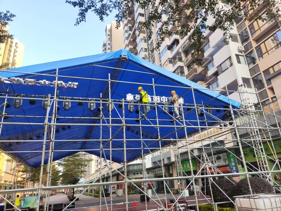 中山年会舞美策划|年会舞台搭建 企业晚会灯光音响服务