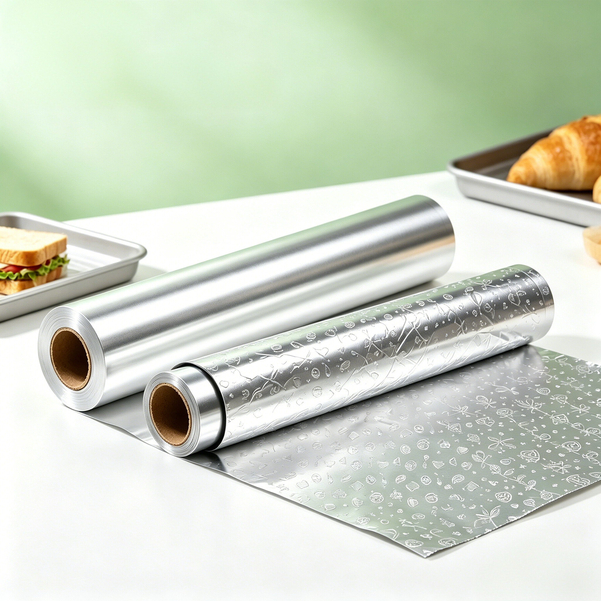 Aluminum foil roll
