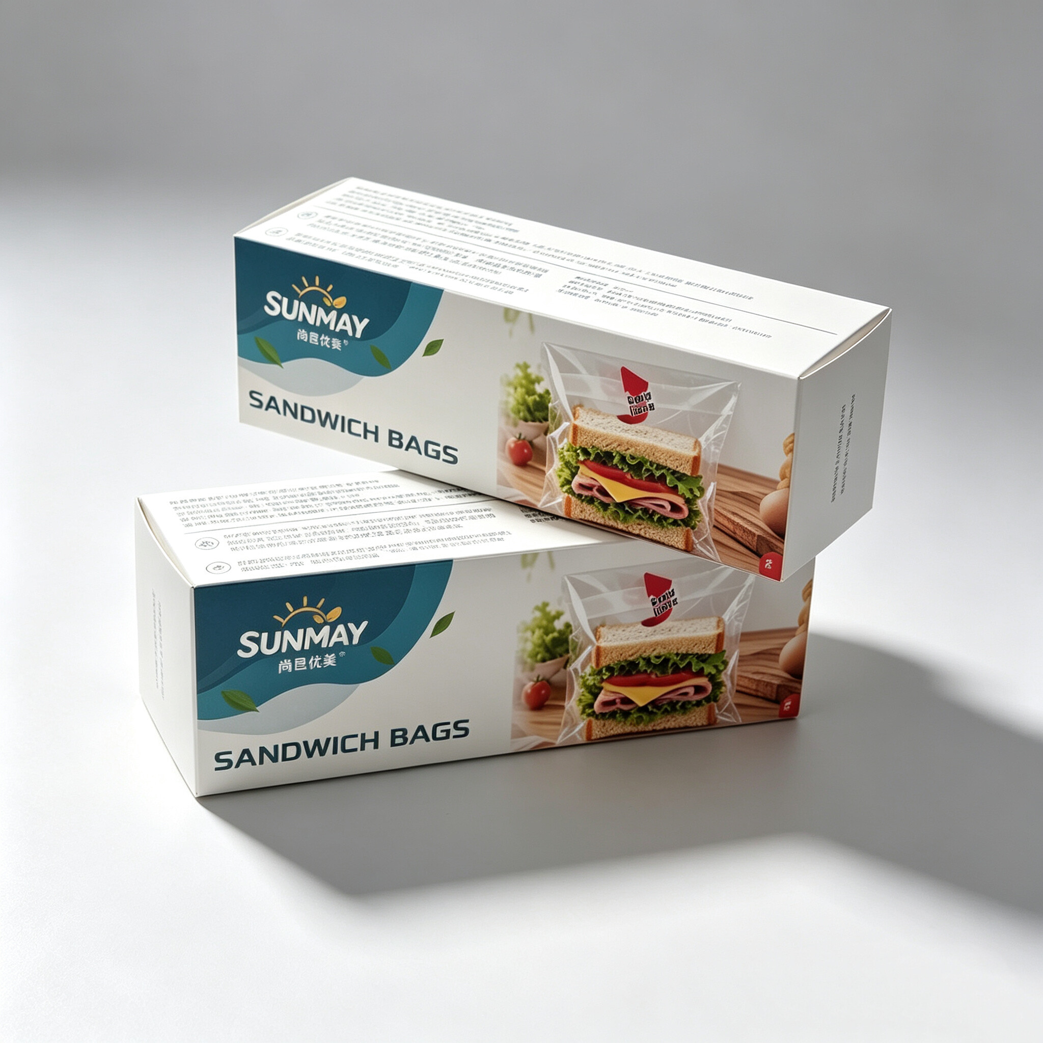 Fold-lock sandwich bag image 3