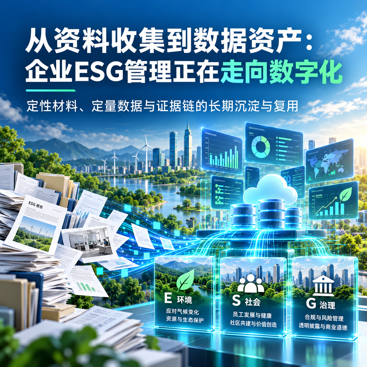 From Data Collection to Digital Assets: Enterprise ESG Management Goes Digital
