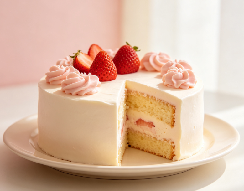 Strawberry cake