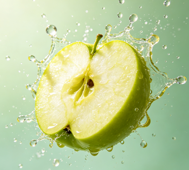Tangy green apple