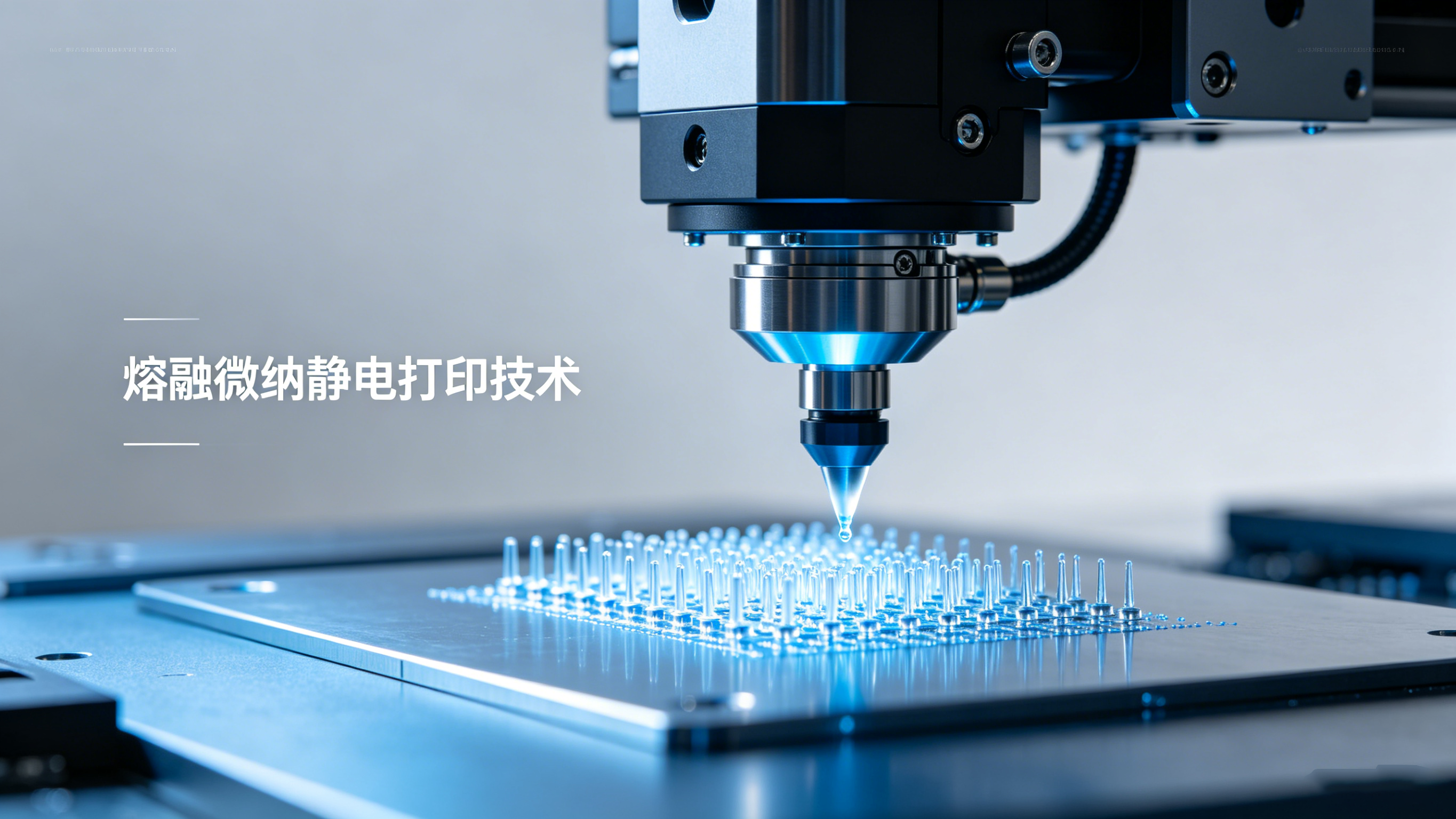 熔融微纳静电打印