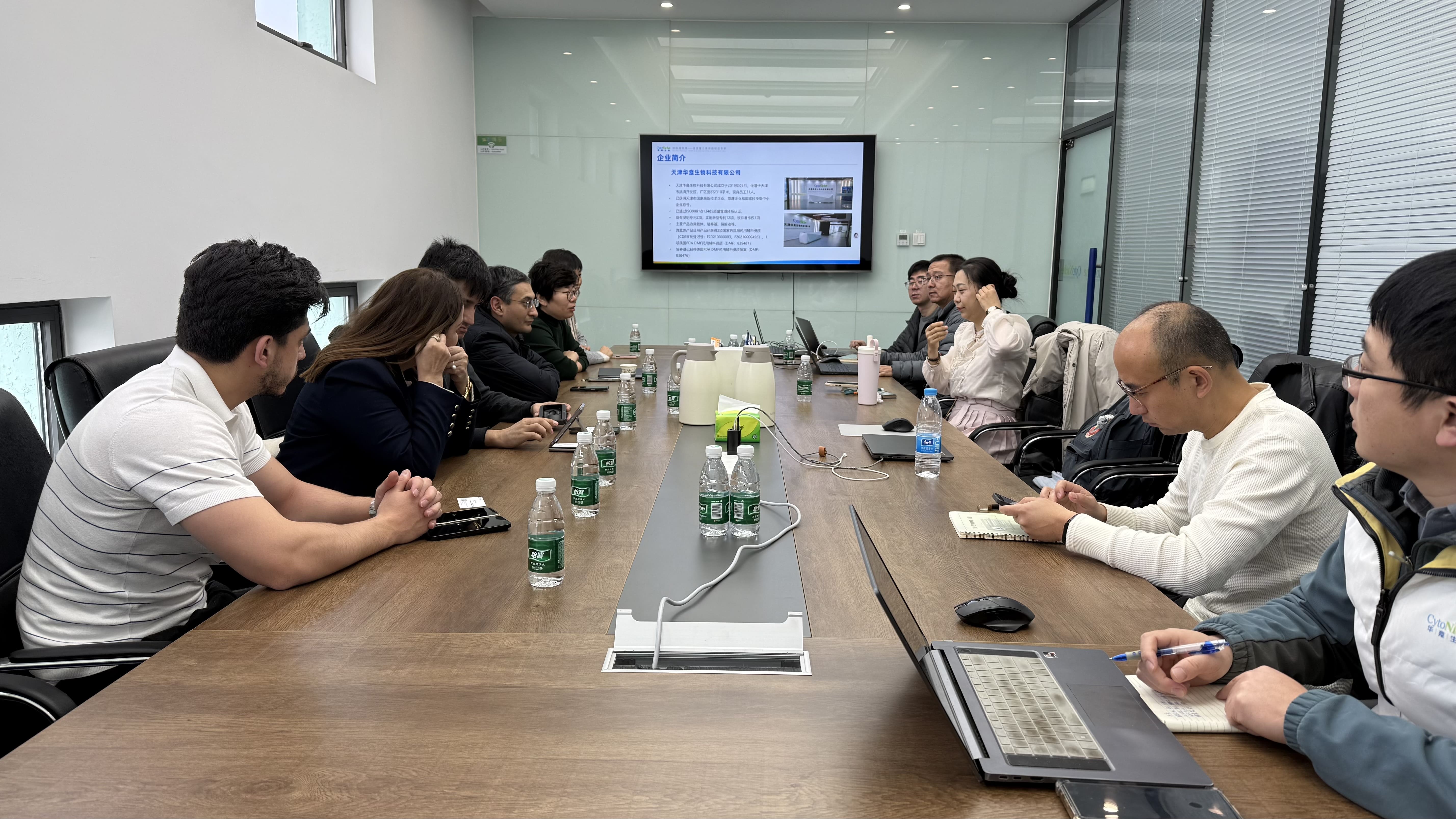 Business meeting in conference room