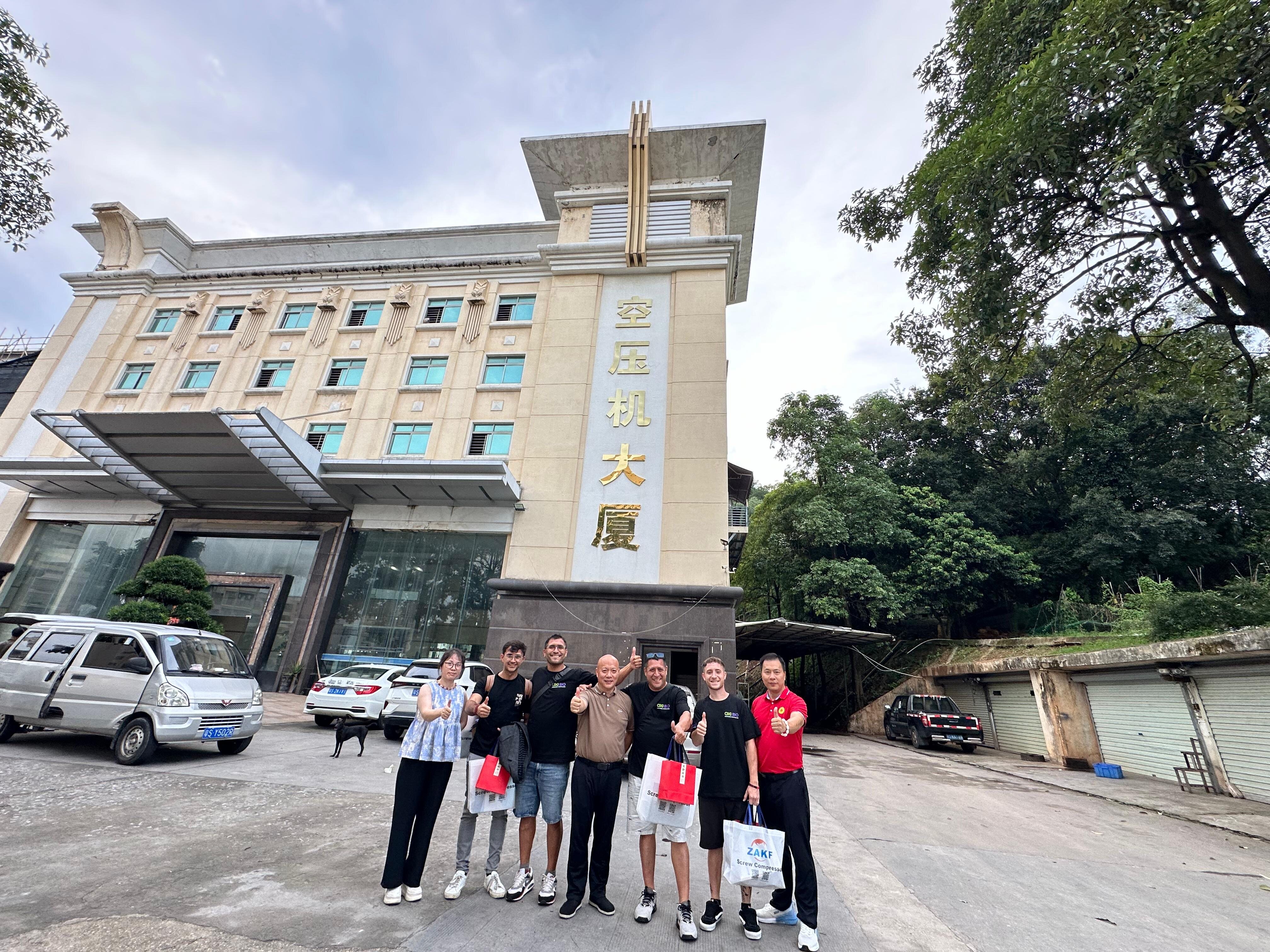 Air Compressor Building Visit