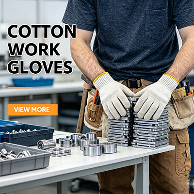 Cotton Work Gloves