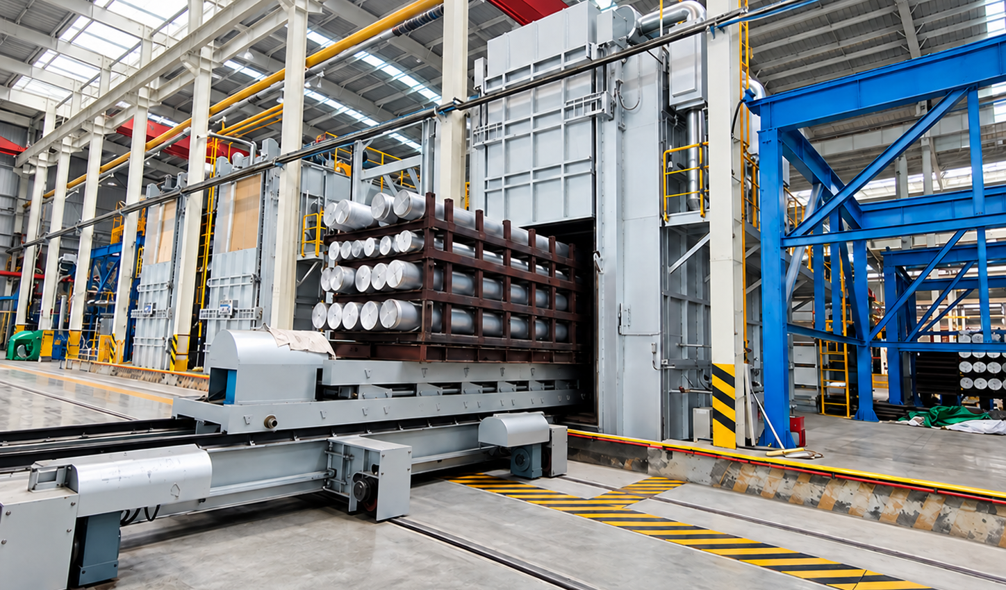 Aluminum Alloy Heat Treatment Equipment Accelerates Upgrades: Solving the Uniform Heating Challenge Behind China's First 60-Ton Mobile Soaking Furnace