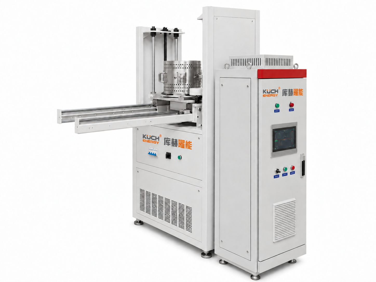 Appearance of a six-zone infrared radiation thermal-mechanical fatigue test furnace