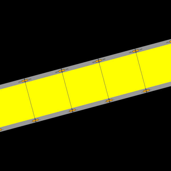 COB Strip 1600LEDs 24V 40W LED Strip 2700K 3000K 4000K 6000K PCB30mm