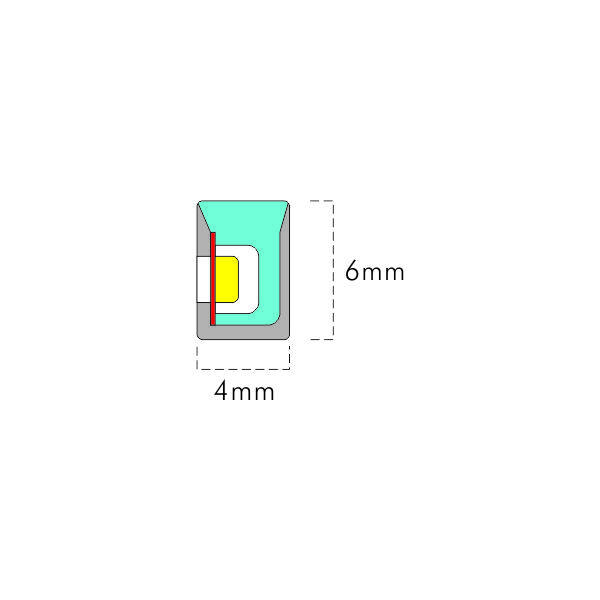 Mini neon 0406 Side bending led neon white led neon 3000K 4000K 6000K thumbnail 2