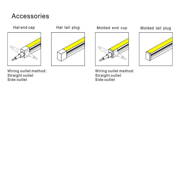 0612 Double-sided light emission Silicone Extrusion Side bending led neon thumbnail 3