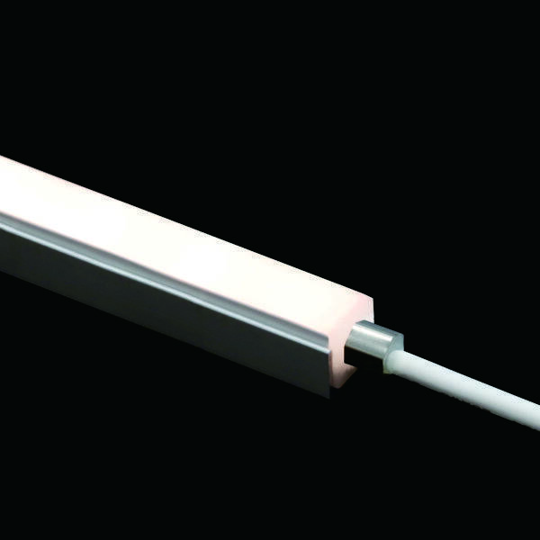 Silicone Extrusion LED neon Square 1212 RGB SPIRGB