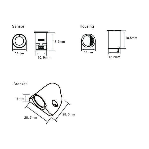 Detachable Wired sensor Smart Sensor Switch thumbnail 2