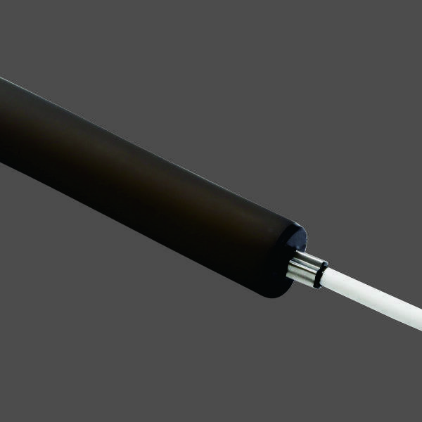 Black Silicone  led neon 1616 360° illumination round 24V