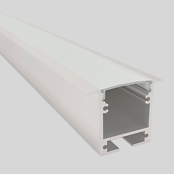 23mm luminous surface Large‑size recessed ceiling light PC cover with flash