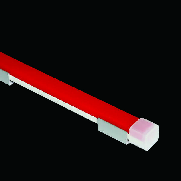  Red 3-Sided Illumination LED neon Three-Color  Coextrusion 1010 Square