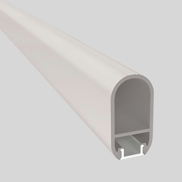Wardrobe light PC cover Snap-Fit Installation