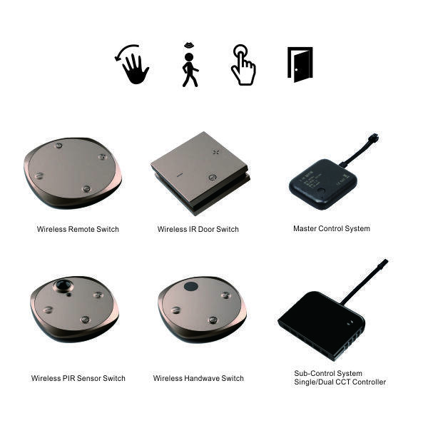 2.4G Wireless Single/Dual  Color Temperature Sensor