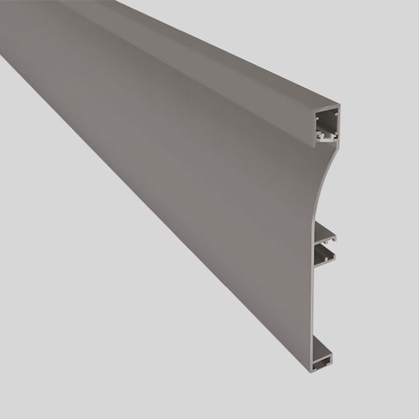 Recessed Skirting Light Strip PC cover
