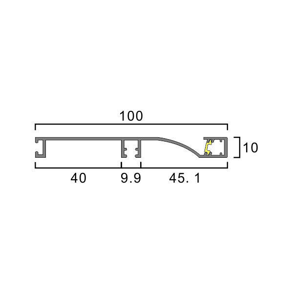Recessed Skirting Light Strip PC cover thumbnail 2