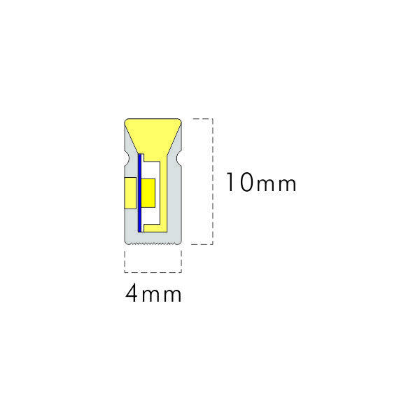 Silicone Tube 0410 Side bending led neon 3000K 4000K 6000K thumbnail 2