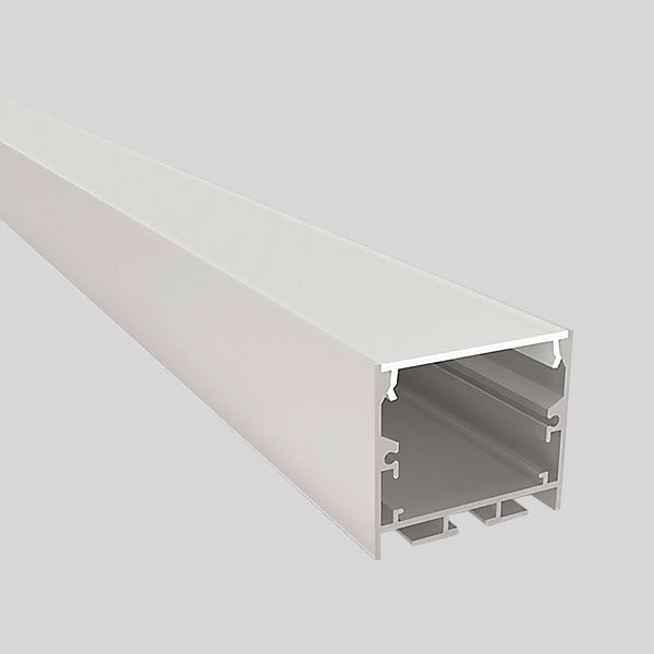 LED Linear Cabinet Light suspension cable mounting recessable PC cover