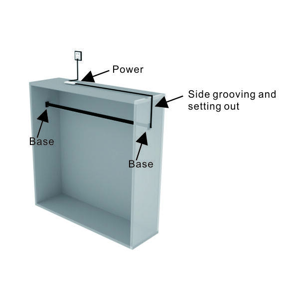 Wardrobe light PC cover Snap-Fit Installation Built‑in Sensor thumbnail 3
