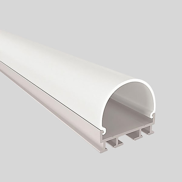 Suspended linear light Lanyard installation SPIRGB PC cover 180° Wide‑angle Curved Light Emission