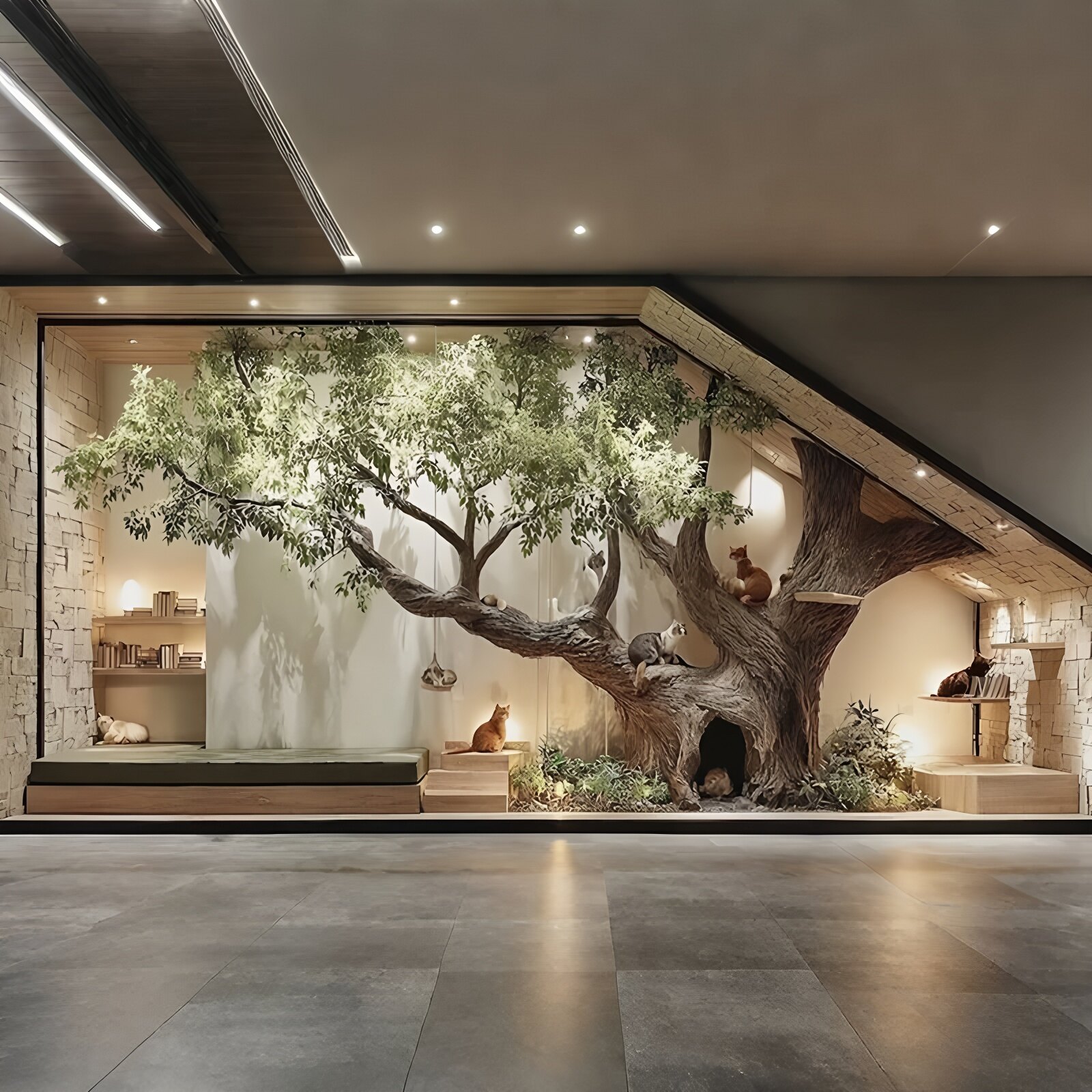 Showroom Cat Tree Display