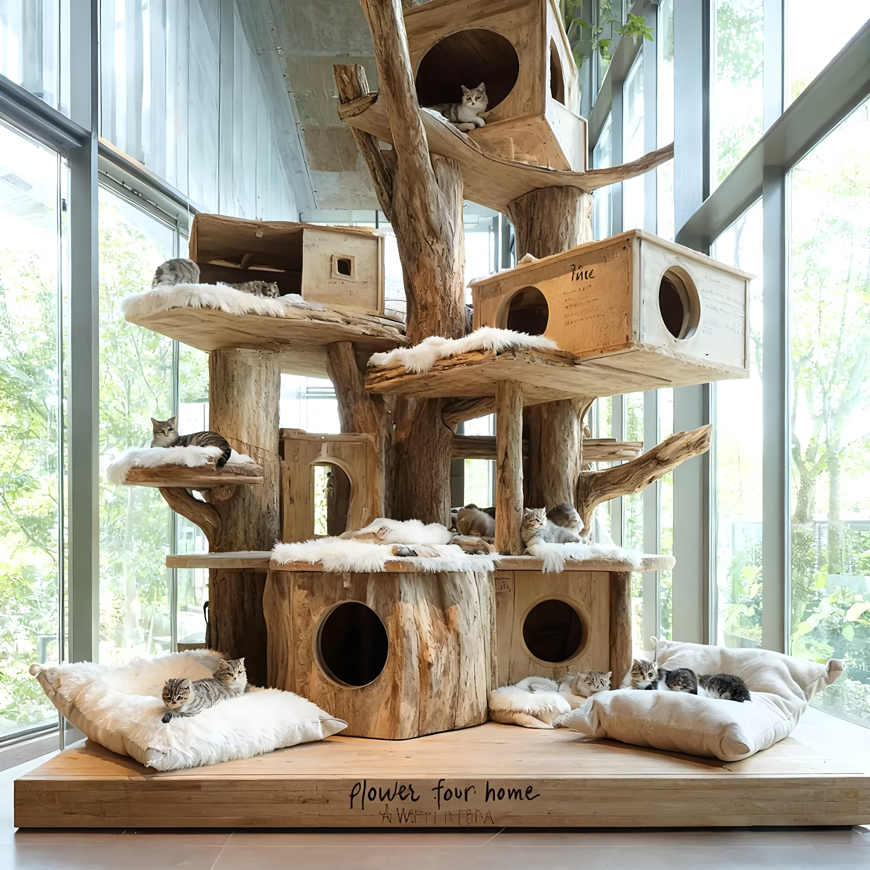Statement Cat Tree Piece