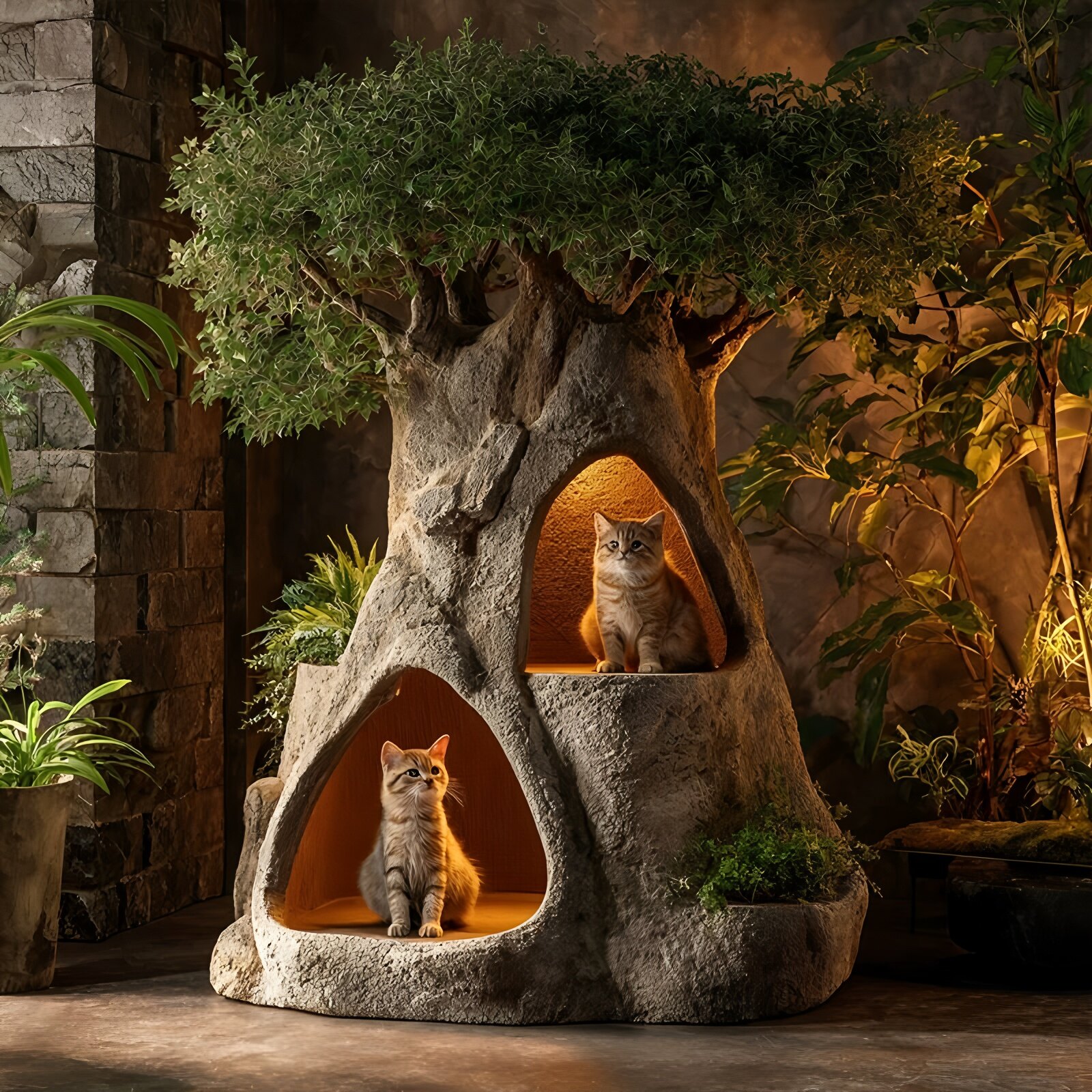 Premium Epoxy Resin Cat Tower