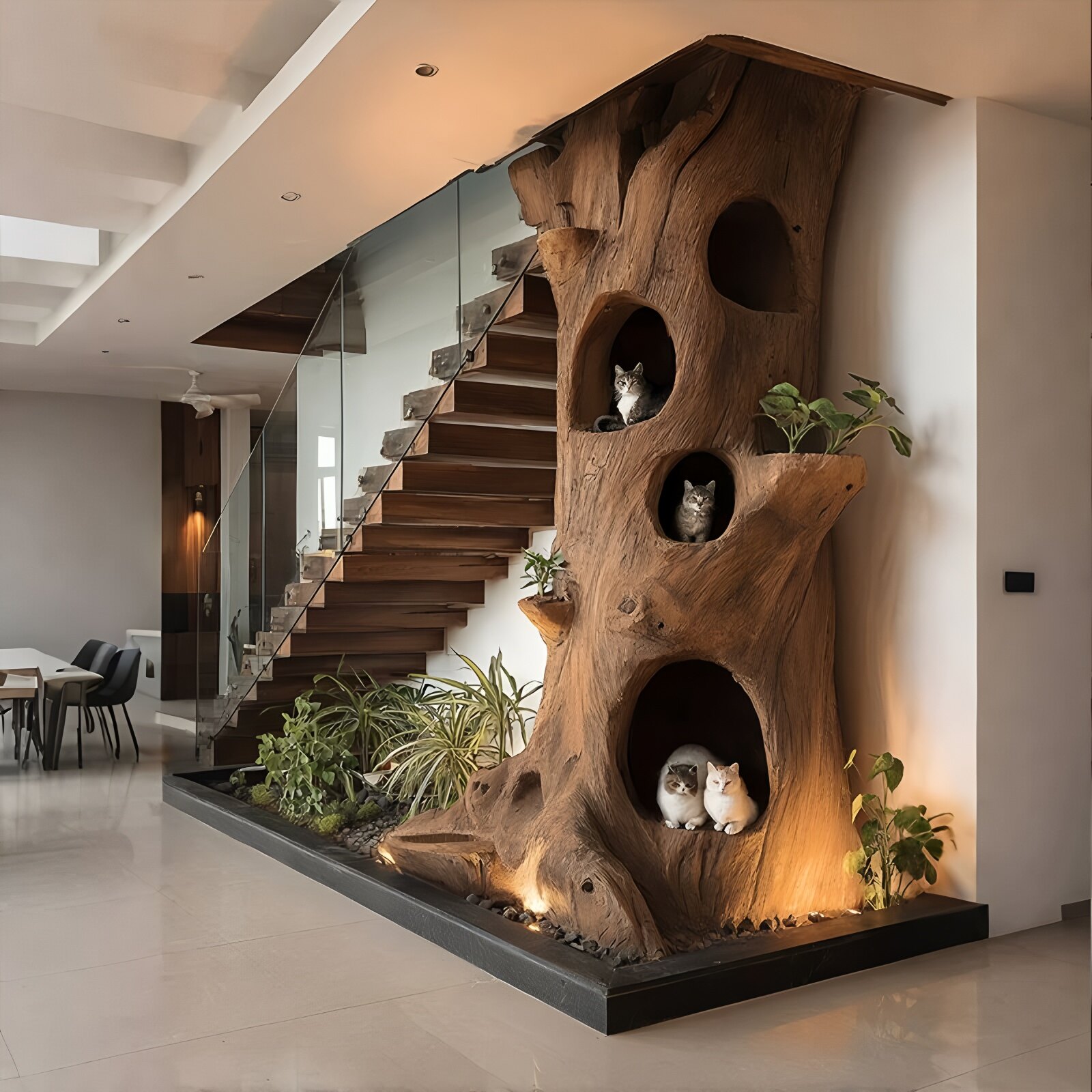 Woodland Cat Tree Haven