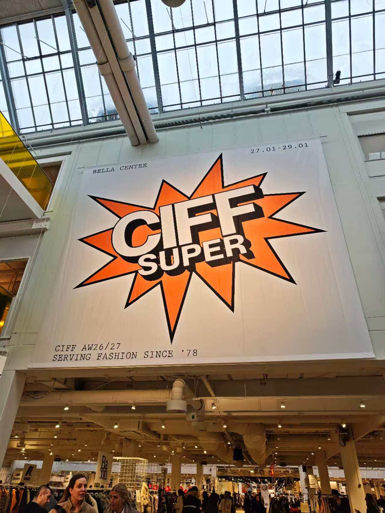 CIFF Super Banner - Bella Center Copenhagen