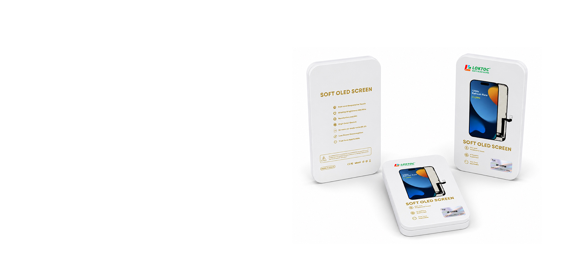 Soft OLED Display for Repair Professionals