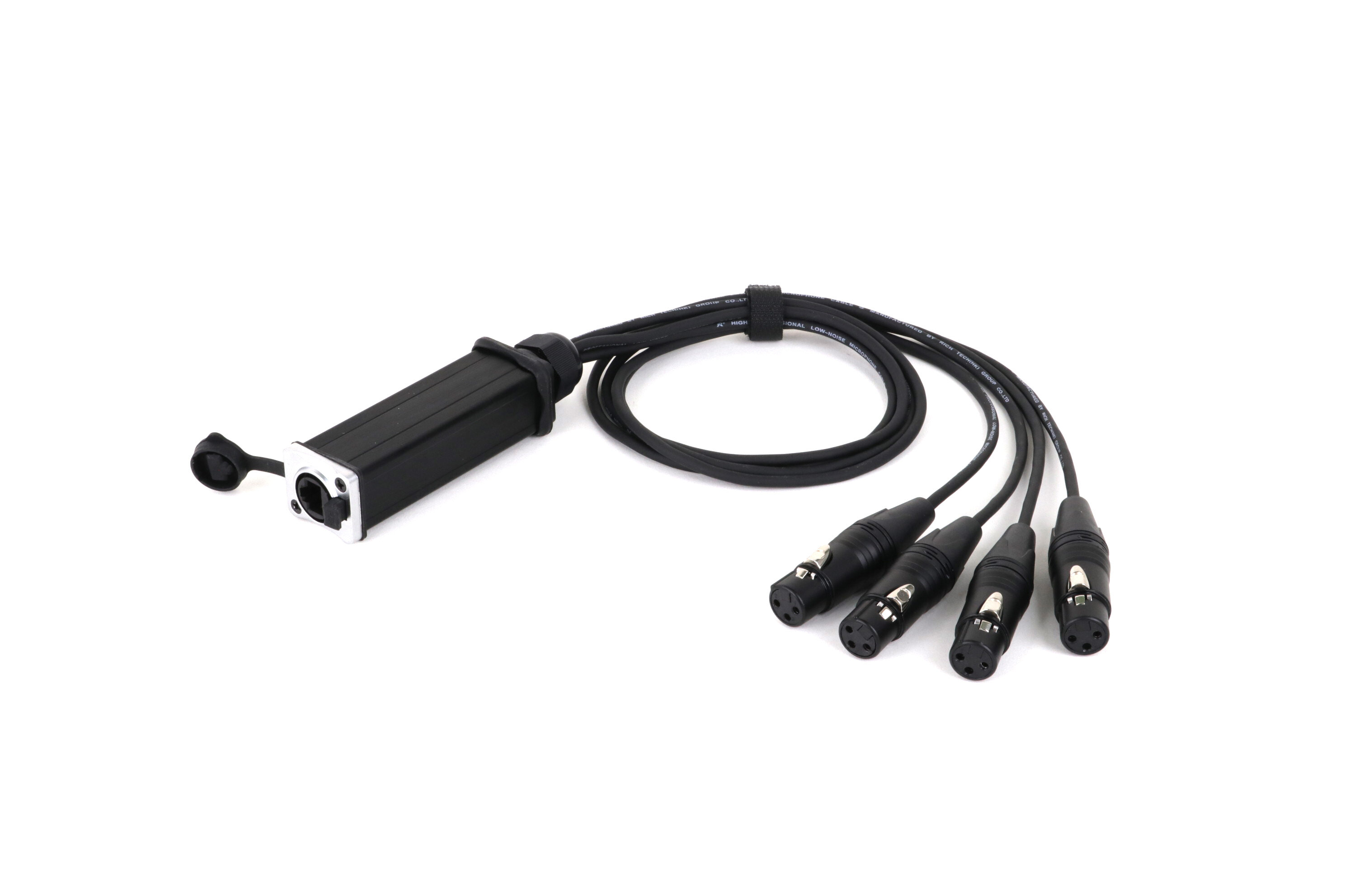 4-Channel XLR Snake Cable - snake cables - CCXLR-4CH-SNAKE - ColorCodeXLR - Image 5 of 7