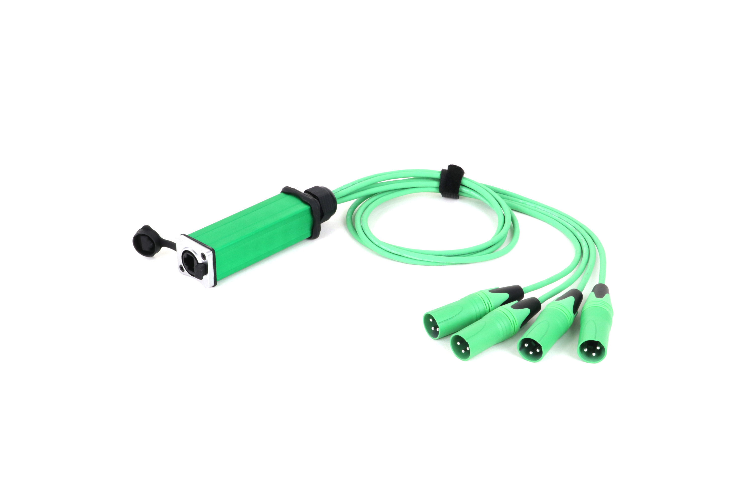 4-Channel XLR Snake Cable - snake cables - CCXLR-4CH-SNAKE - ColorCodeXLR - Image 4 of 7