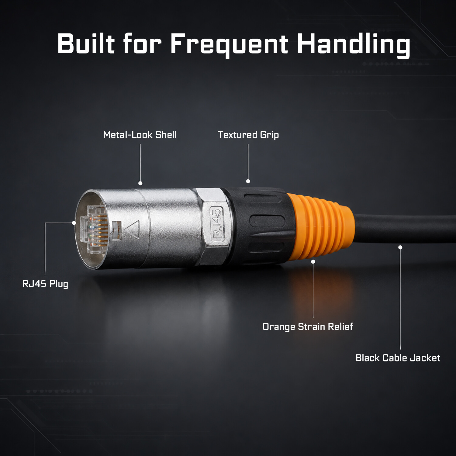 CAT6 Shielded Ethernet Cable - XLR Style - network cables - CCXLR-NC601 - ColorCodeXLR - Image 5 of 5