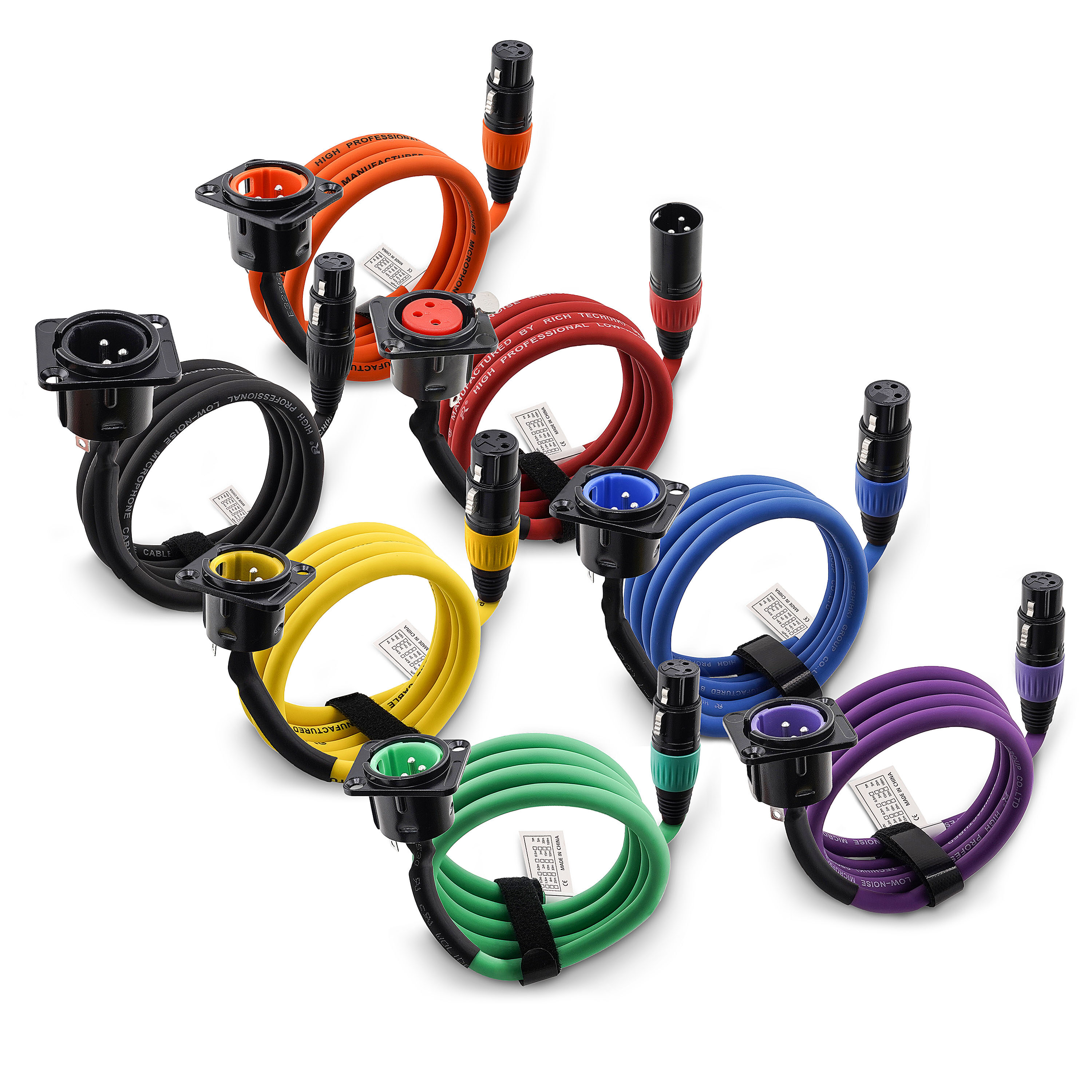 Professional XLR Microphone Cable - xlr microphone cables - CCXLR-MIC001 - ColorCodeXLR - Image 4 of 5
