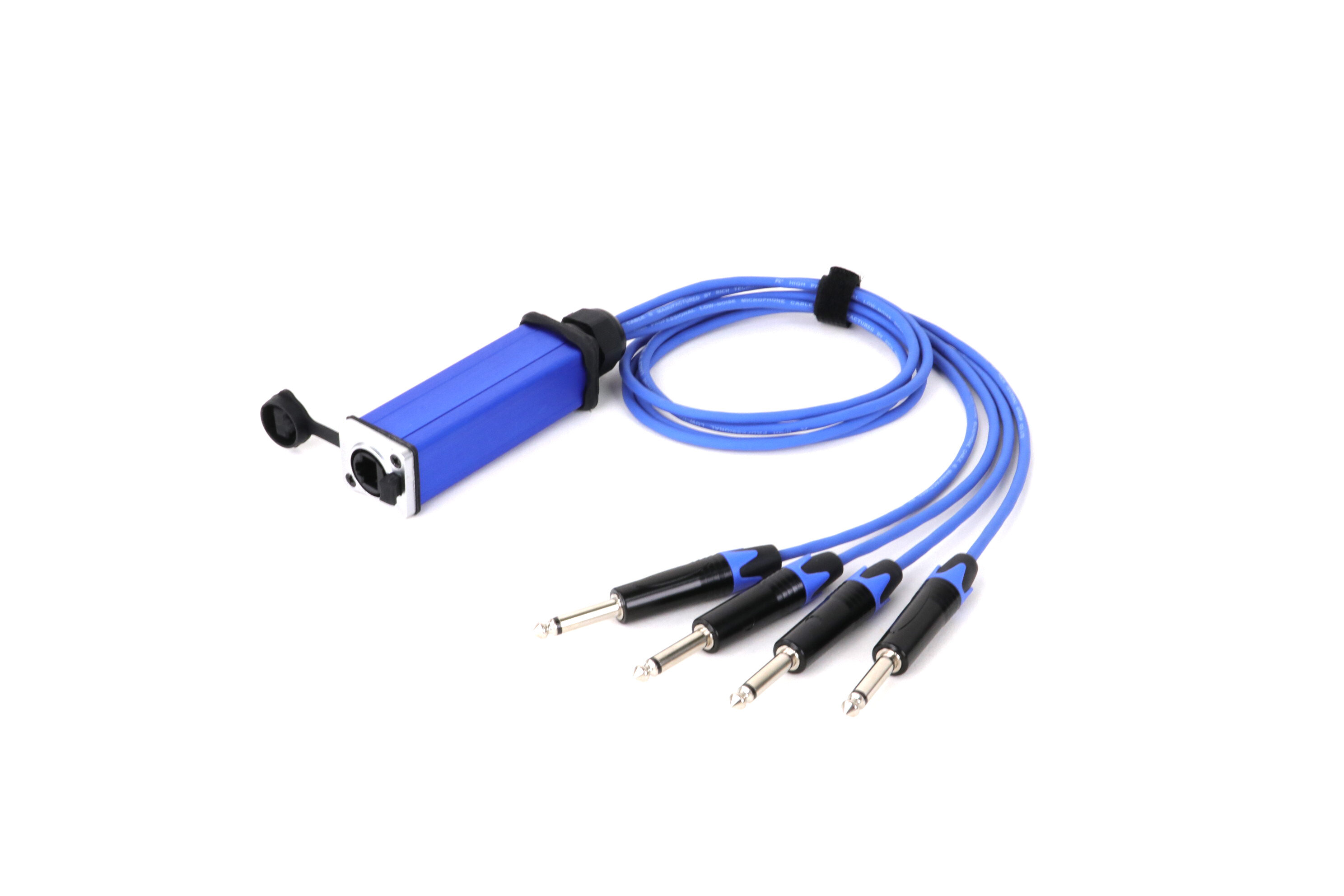 4-Channel XLR Female to 4x 6.35mm Audio Snake Breakout Box - xlr cables - CCXLR-4CH-BREAKOUT - ColorCodeXLR - Image 5 of 7