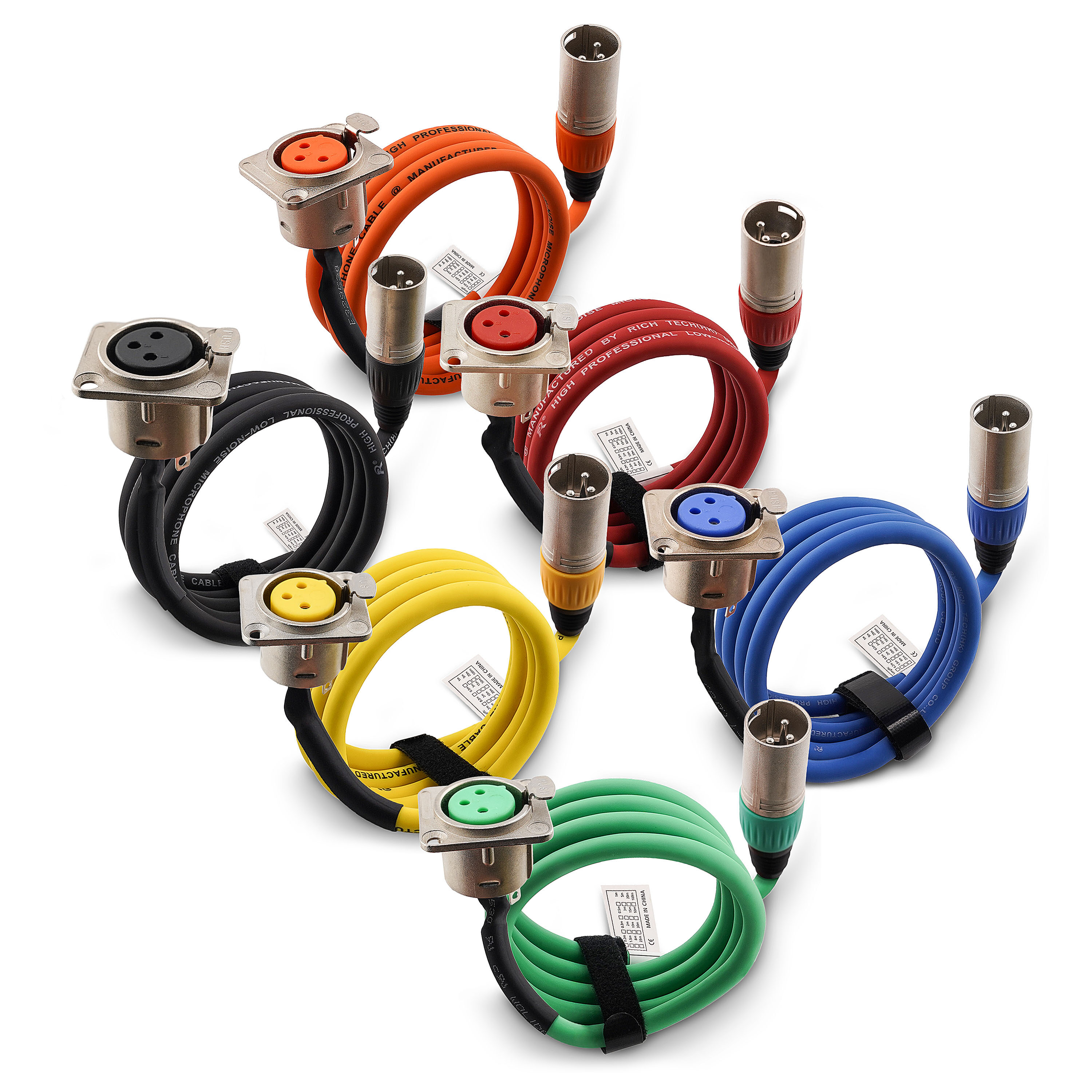 Professional XLR Microphone Cable - xlr microphone cables - CCXLR-MIC001 - ColorCodeXLR - Image 5 of 5