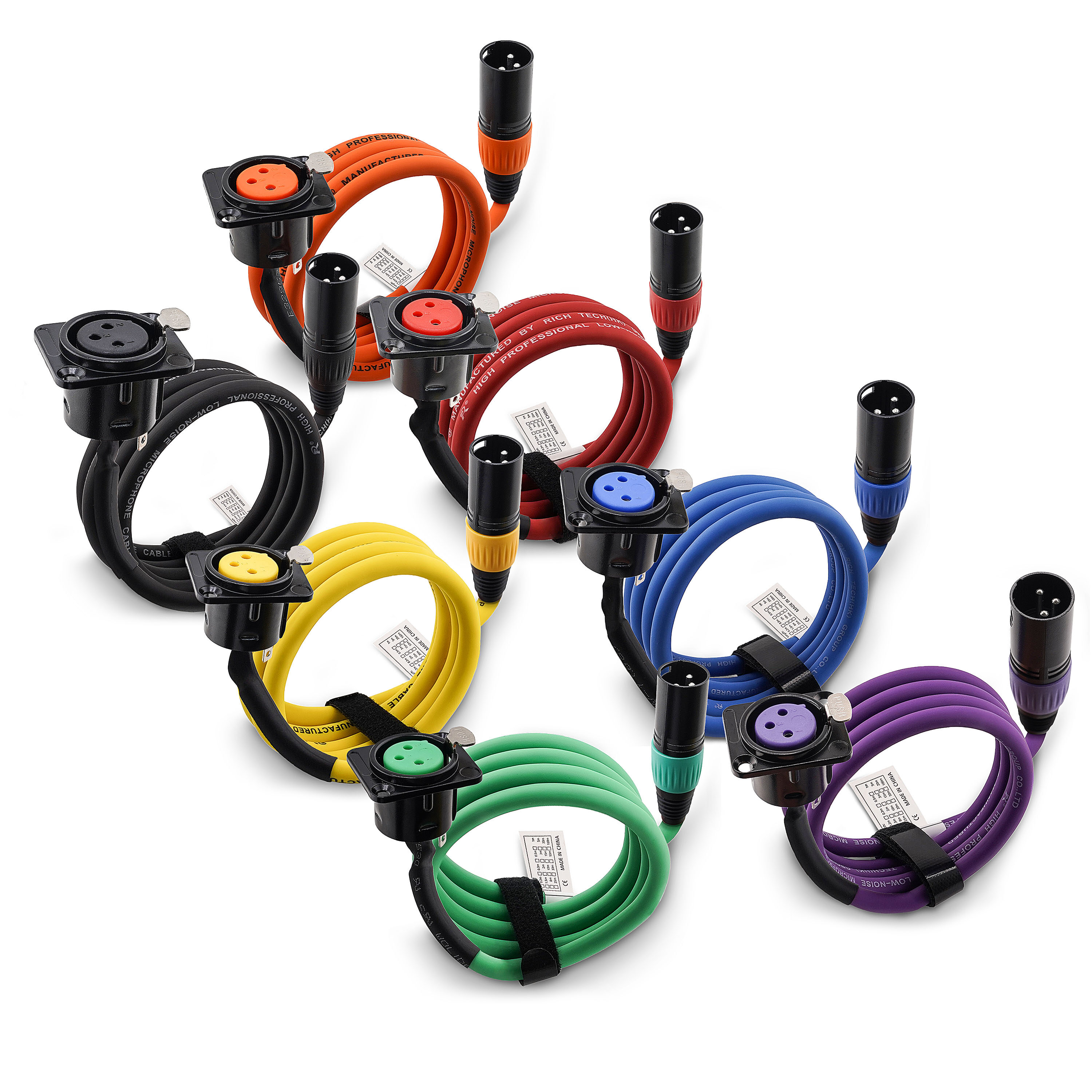 Professional XLR Microphone Cable - xlr microphone cables - CCXLR-MIC001 - ColorCodeXLR - Image 3 of 5