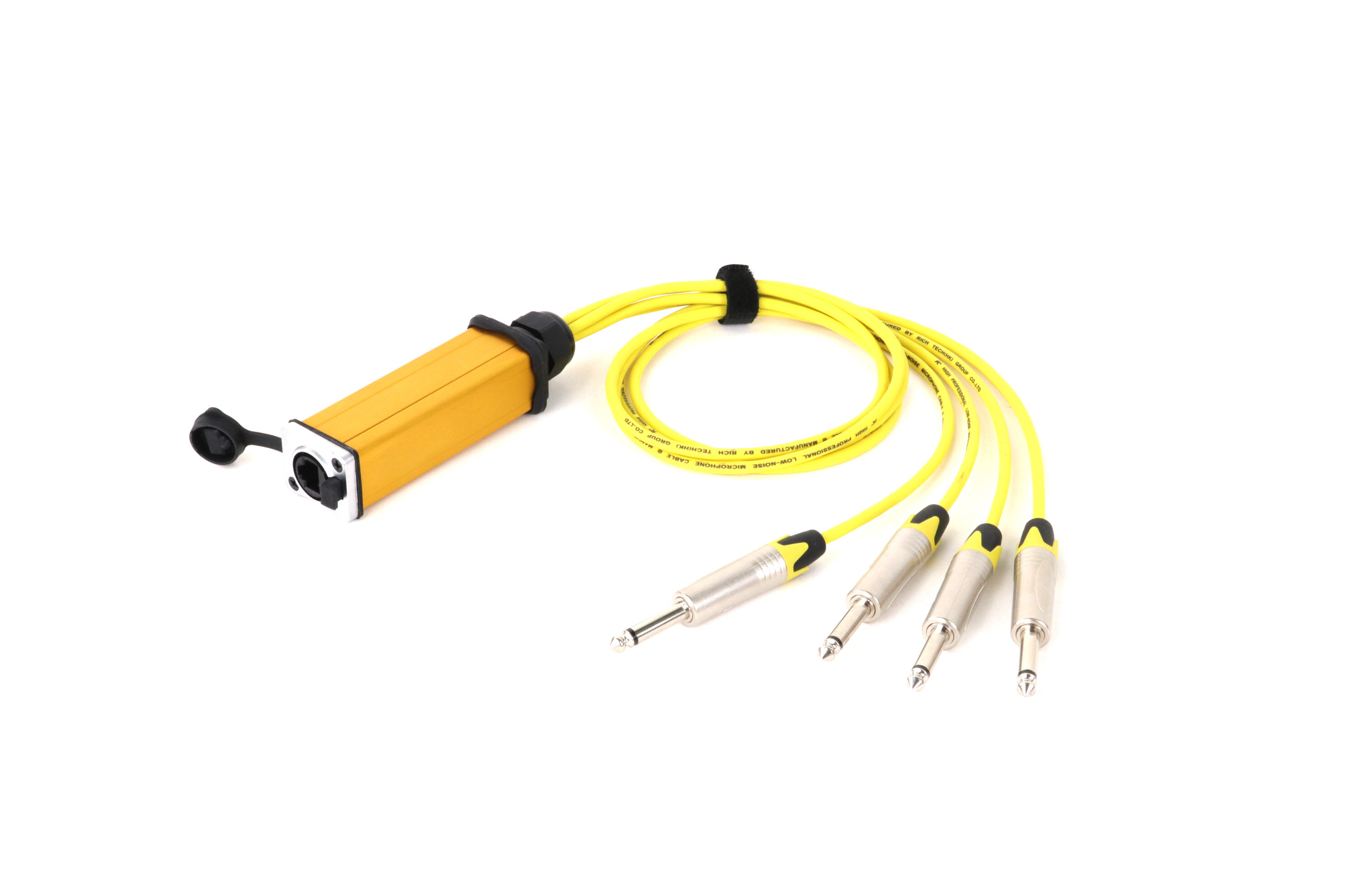 4-Channel XLR Female to 4x 6.35mm Audio Snake Breakout Box - xlr cables - CCXLR-4CH-BREAKOUT - ColorCodeXLR - Image 3 of 7