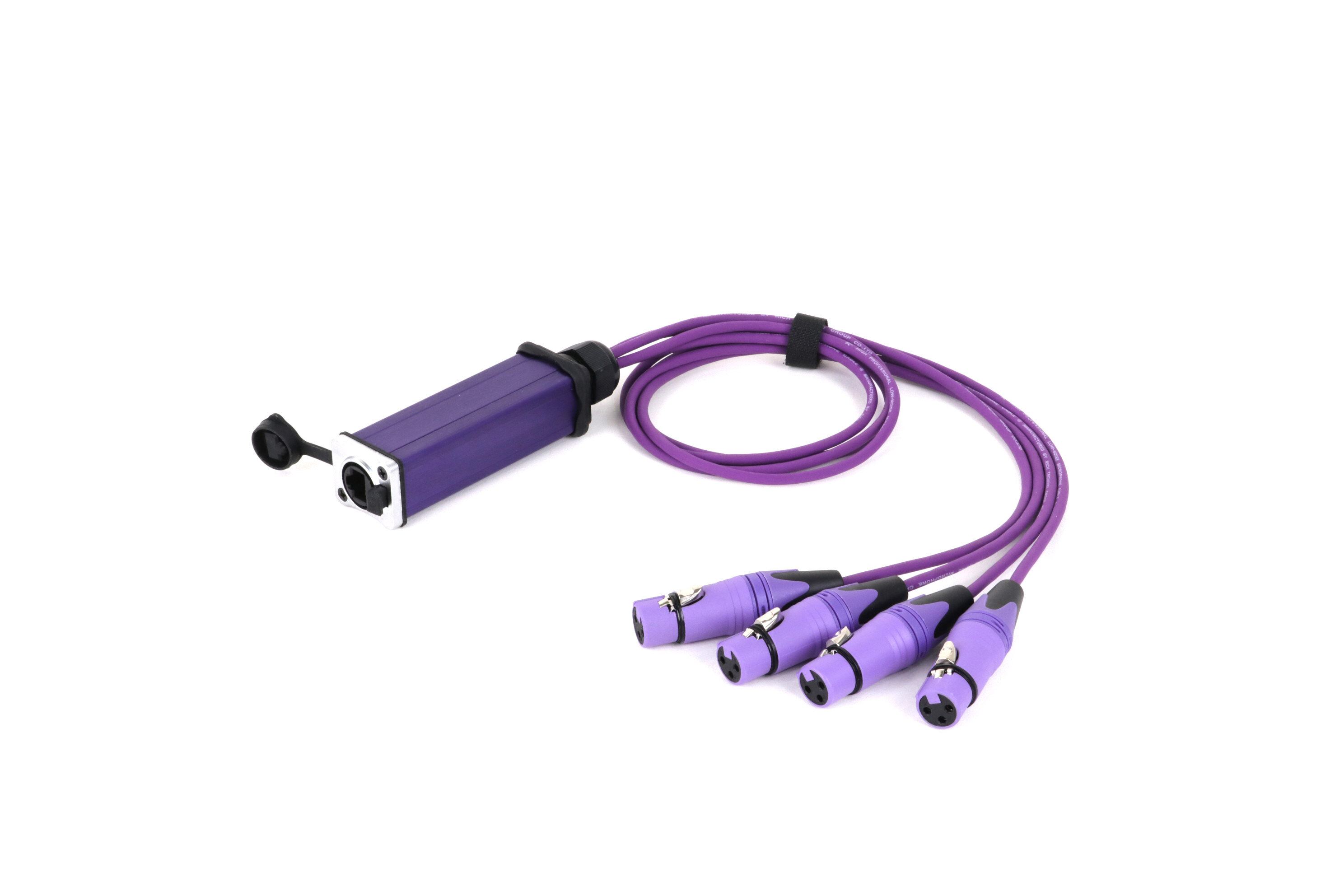 4-Channel XLR Snake Cable - snake cables - CCXLR-4CH-SNAKE - ColorCodeXLR - Image 3 of 7