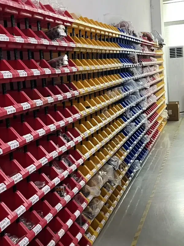 Color-Coded Parts Storage