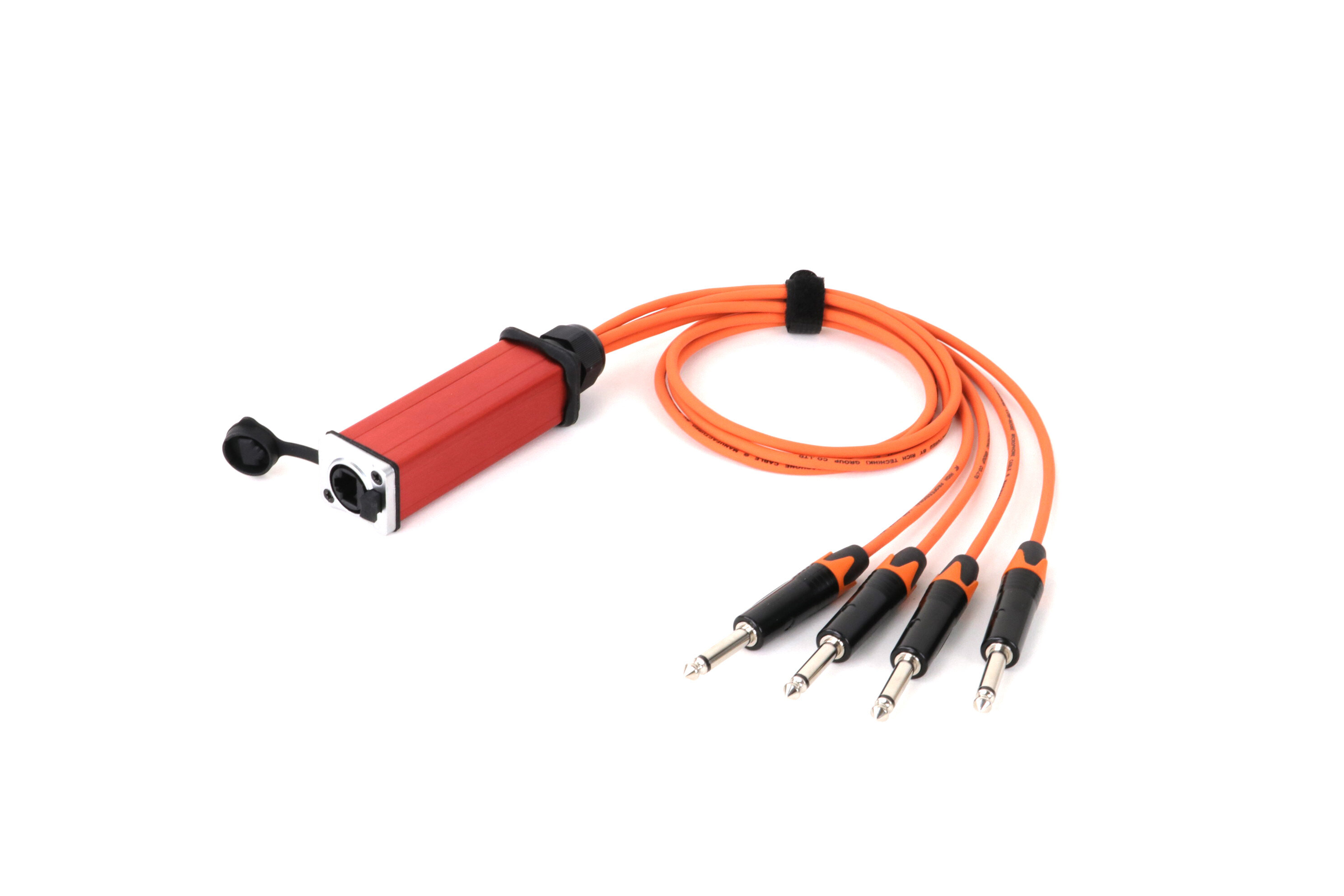 4-Channel XLR Female to 4x 6.35mm Audio Snake Breakout Box - xlr cables - CCXLR-4CH-BREAKOUT - ColorCodeXLR - Image 7 of 7