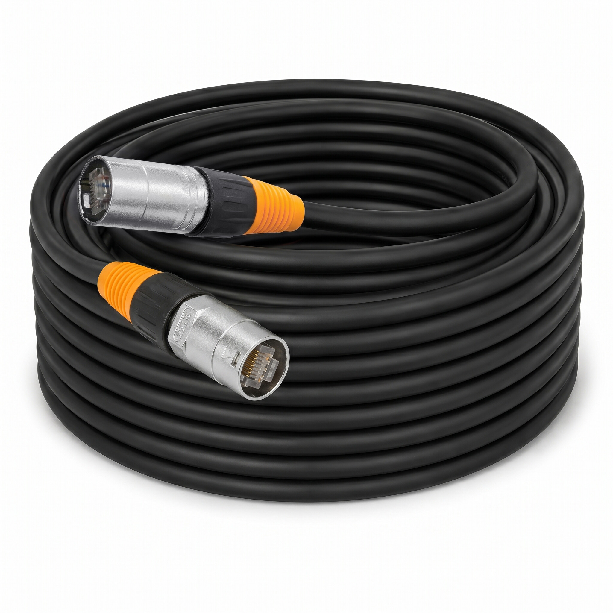 Product Image - CAT6 Shielded Ethernet Cable - XLR Style - network cables - CCXLR-NC601 - ColorCodeXLR