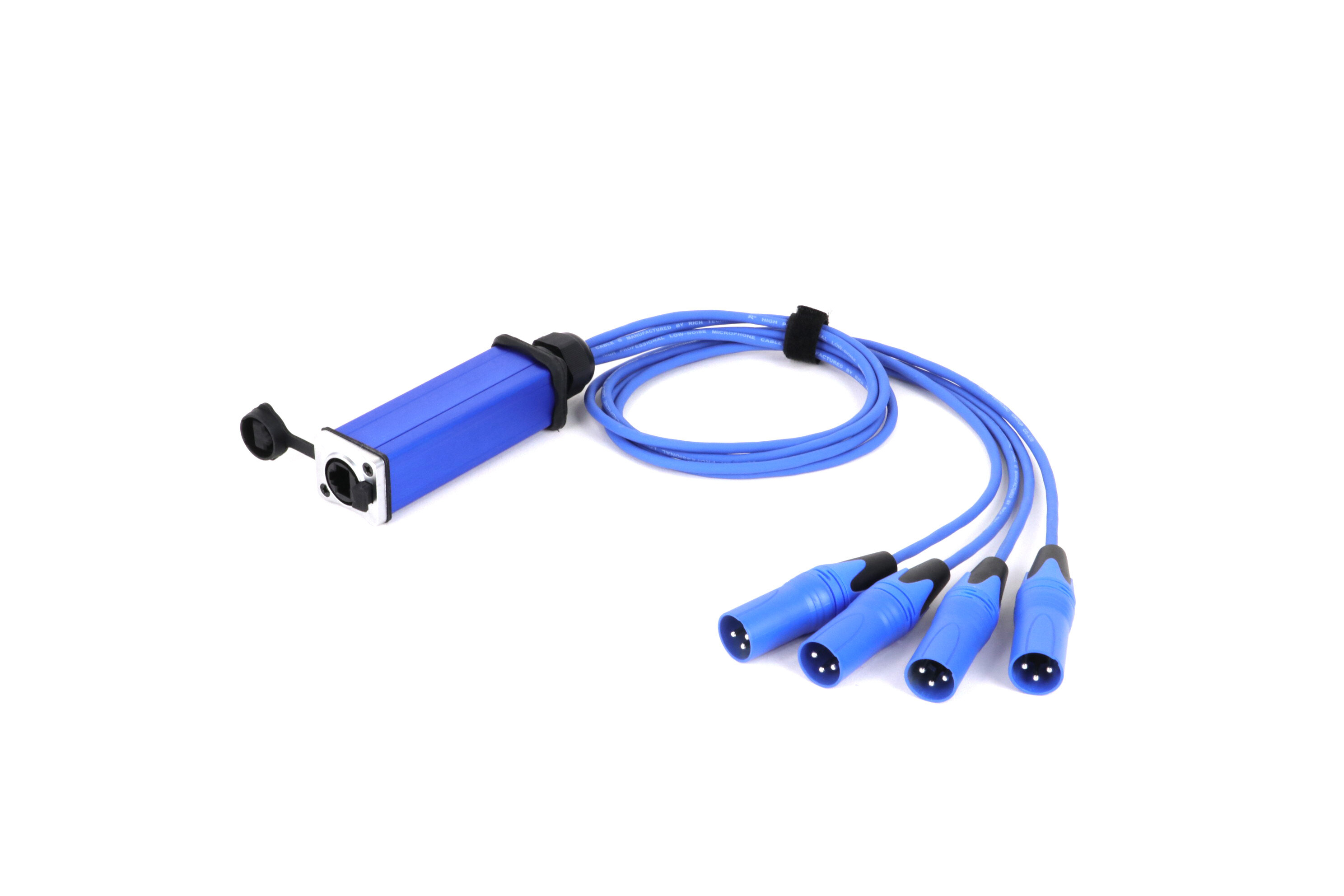 4-Channel XLR Snake Cable - snake cables - CCXLR-4CH-SNAKE - ColorCodeXLR - Image 2 of 7
