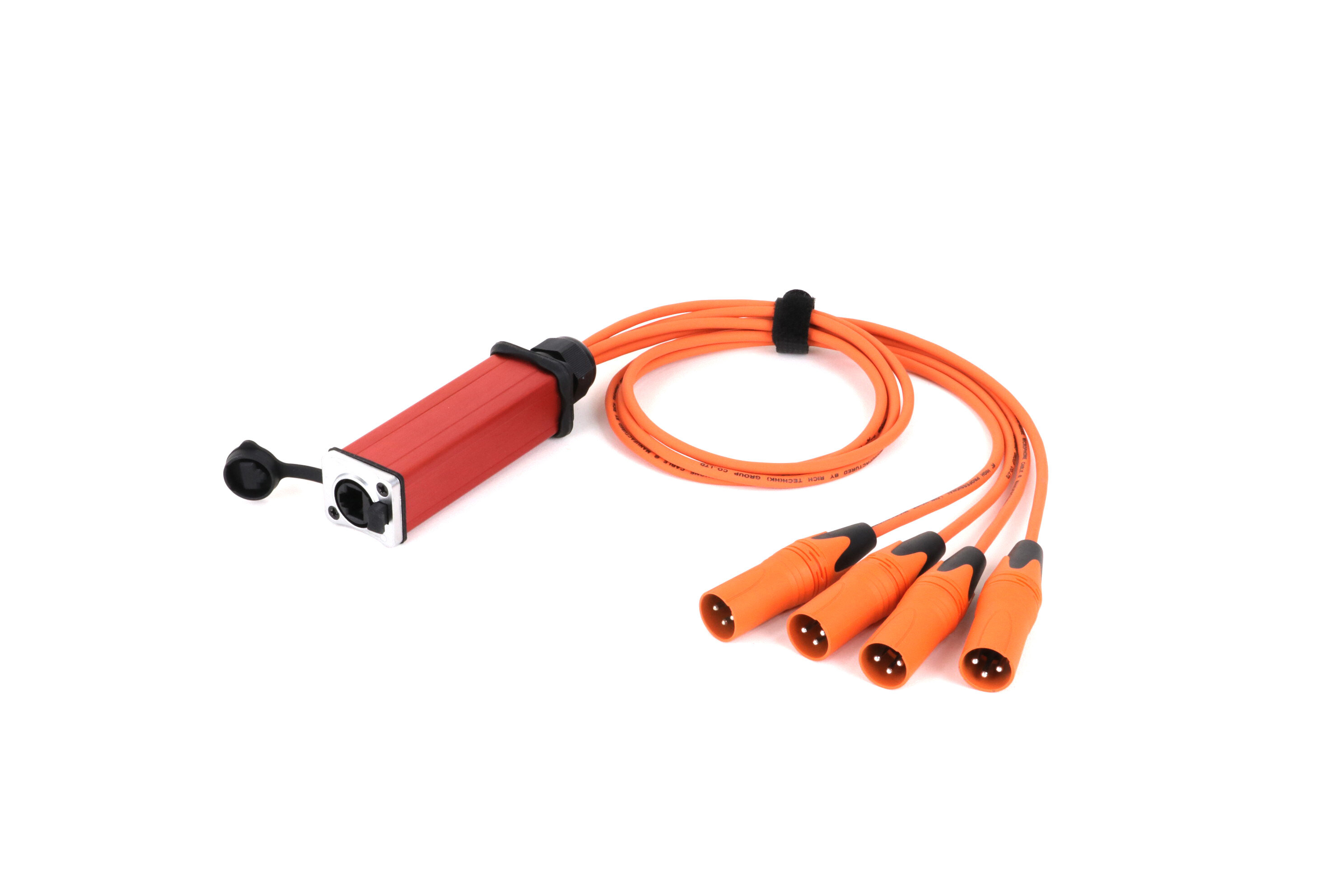 4-Channel XLR Snake Cable - snake cables - CCXLR-4CH-SNAKE - ColorCodeXLR - Image 7 of 7